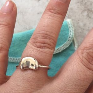 Tiffany Elsa Peretti Bean Ring 
